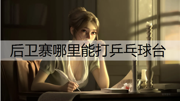 后卫寨哪里能打乒乓球台