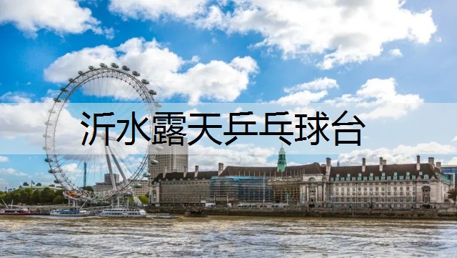 沂水露天乒乓球台